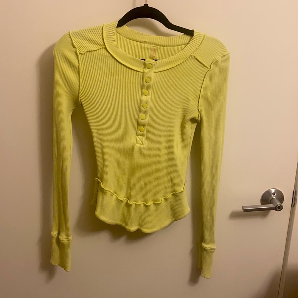 Free People Movement Neon Top
